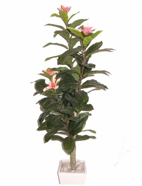 Artificial plant/tree 120cm Magnolia B384TM